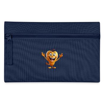 Dessin animé drôle - Trousse - marine - Devant