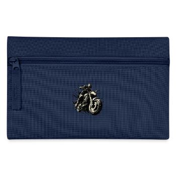 Motorrad,motorcycle,dirkbike motocross - Federtasche - Navy - Vorne
