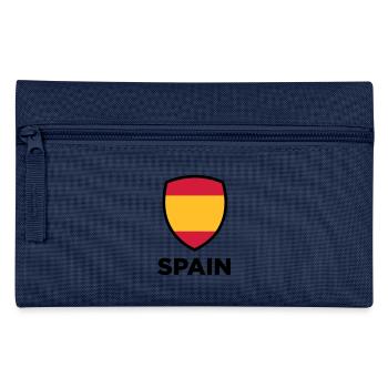 Drapeau national de l Espagne - Trousse - marine - Devant
