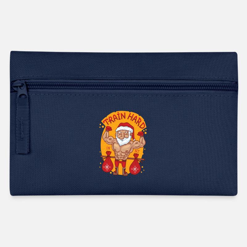 Père Noël de remise en forme - Trousse - marine