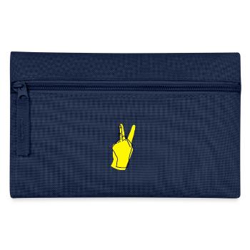 paix jaune - Trousse - marine - Devant