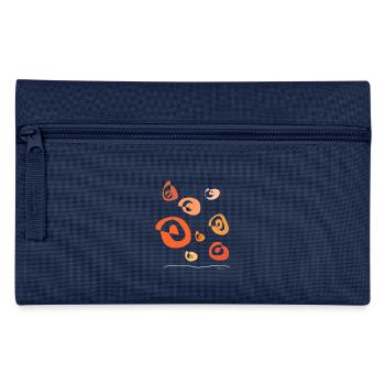Conception abstraite de pneu de voiture tournant - Trousse - marine - Devant