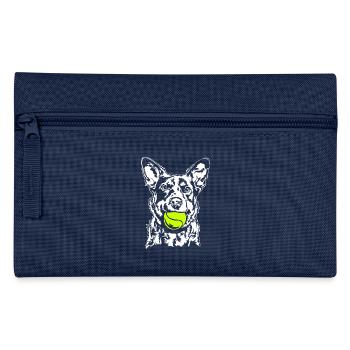 Cattle Dog Ball Balljunkie Dogs Wilsigns - Pencil Case - navy - Front
