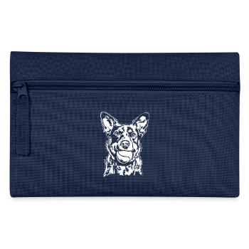 Cattle Dog Ball Balljunkie Dogs Wilsigns - Pencil Case - navy - Front