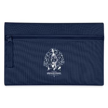 Anglais Springer Spaniel Maman Chien Chien Wilsigns - Trousse - marine - Devant