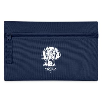Vizsla Dad Hunde Hund Magyar Vizsla Wilsigns - Federtasche - Navy - Vorne
