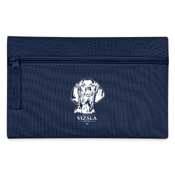 Vizsla Mom Hunde Hund Magyar Vizsla Wilsigns - Federtasche - Navy - Vorne