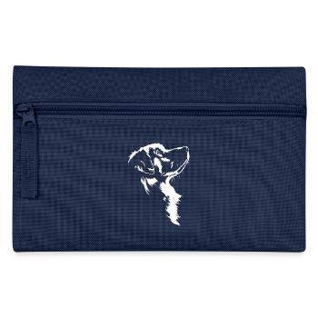 Pyrenäenberghund Hunde Great Pyrenees Wilsigns - Federtasche - Navy - Vorne