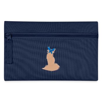 Traum-Coon - Federtasche - Navy - Vorne
