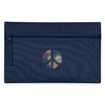 Water Color Peace Aquarell - Federtasche - Navy - Vorne