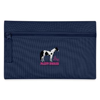 I love my paint horse - Trousse - marine - Devant