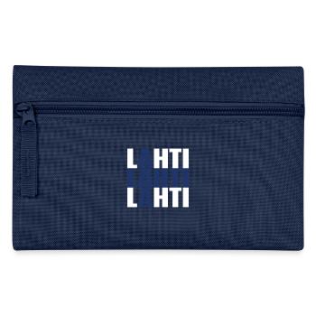 Lahti Finnland Fahne - Federtasche - Navy - Vorne