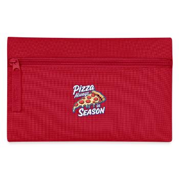 Pizza always in season - Italian fast food - Pencil Case - red - Front