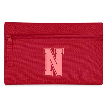 Buchstabe N - Federtasche - Rot - Vorne
