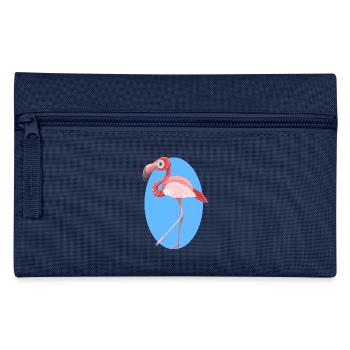 Flamingo - Federtasche - Navy - Vorne