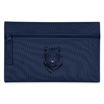 White Tiger #2 - Pencil Case - navy - Front