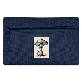 Pilzomania - Federtasche - Navy - Vorne