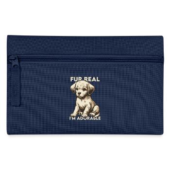 Fur Real - Federtasche - Navy - Vorne