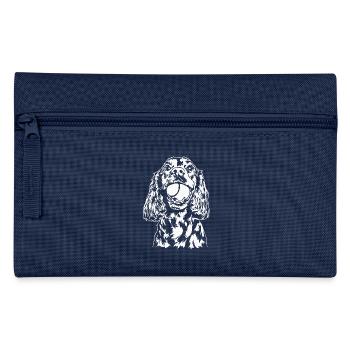 Cocker Spaniel Chien Chien Wilsigns - Trousse - marine - Devant