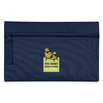 Ananas - Federtasche - Navy - Vorne