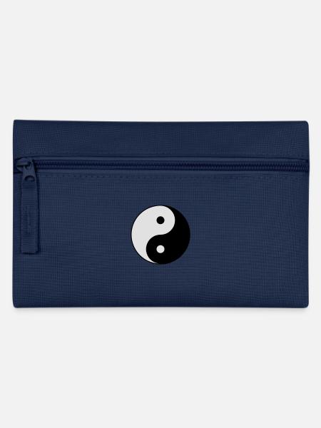 Ying Yang balance - Pencil Case - navy