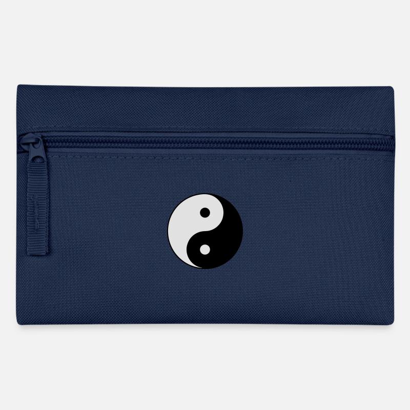 Die Ying Yang Balance - Federtasche - Navy