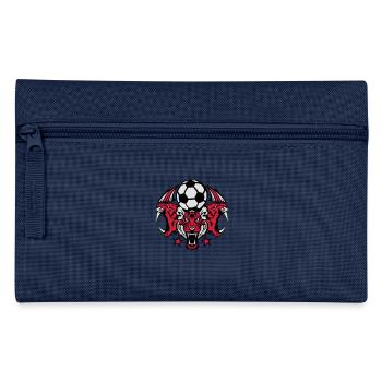 foot tigre sport logo tiger soccer ballo - Trousse - marine - Devant