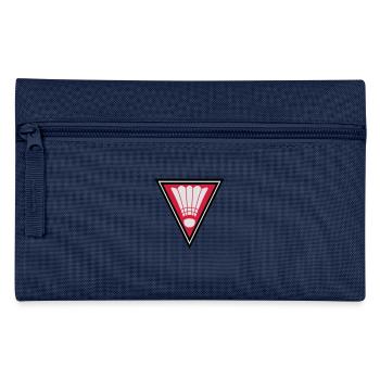 Triangle Badminton Logo - Federtasche - Navy - Vorne