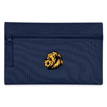 lion sauvage animaux 1710 - Trousse - marine - Devant