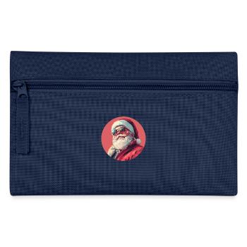 Noël cool : le Père Noël dans un nouveau look ! - Trousse - marine - Devant