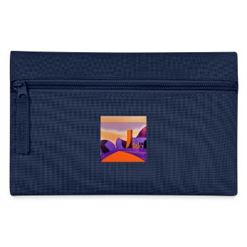 Such a desert - Pencil Case - navy - Front