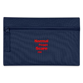 Normal people scare me - Trousse - marine - Devant