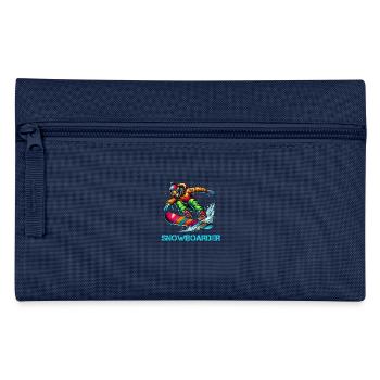 Snowboarder - Federtasche - Navy - Vorne