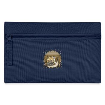 Schnecke - Federtasche - Navy - Vorne