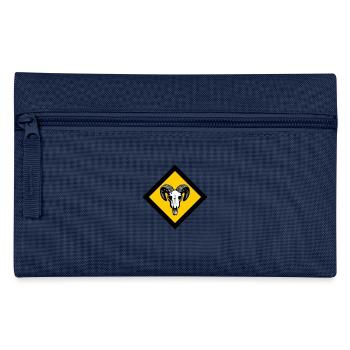 Gotland - Federtasche - Navy - Vorne