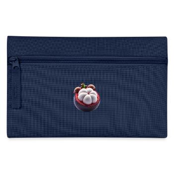 Mangostan – Exotische Königin der Früchte - Federtasche - Navy - Vorne