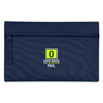 0 days since last 3d printing fail - Federtasche - Navy - Vorne