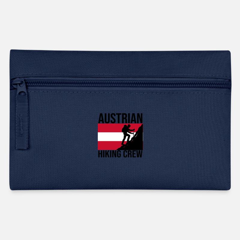 Austrian Hiking Crew Hiking Shirt - Pencil Case - navy
