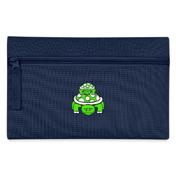 tortue petit enfant papa maman père mère - Trousse - marine - Devant