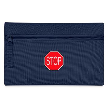 Stop! - Pencil Case - navy - Front