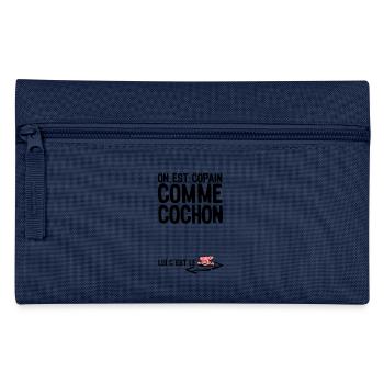 copain comme cochon citation1 expression - Trousse - marine - Devant