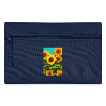Tournesols - Trousse - marine - Devant