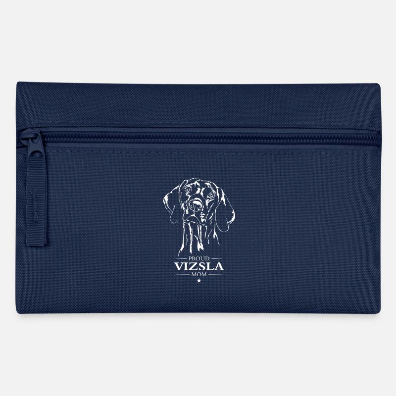Vizsla Mom Hunde Hund Magyar Vizsla Wilsigns - Federtasche - Navy