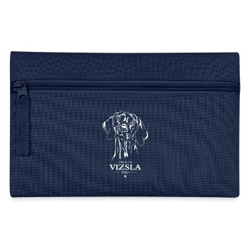 Vizsla Dad Hunde Hund Magyar Vizsla Wilsigns - Federtasche - Navy - Vorne