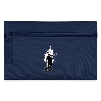 Street Art Girl 23251 - Pencil Case - navy - Front