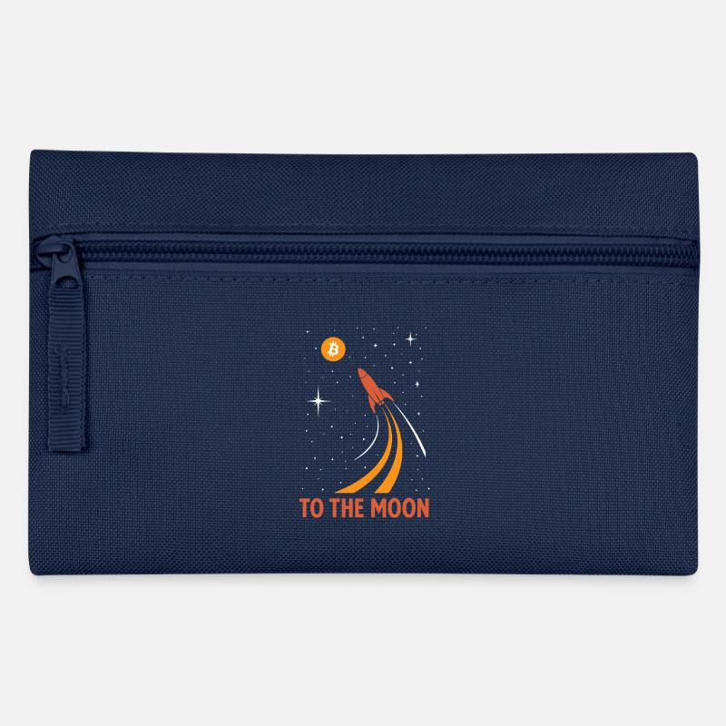 Le bitcoin sur la lune - Trousse - marine