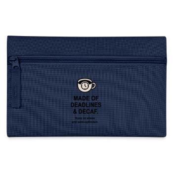 Dates limites et décaféiné - Trousse - marine - Devant
