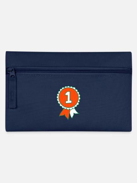 Medal tricolor, award - Pencil Case - navy