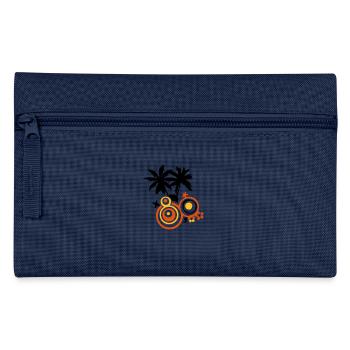 Palm Sommer für Surfer - Federtasche - Navy - Vorne