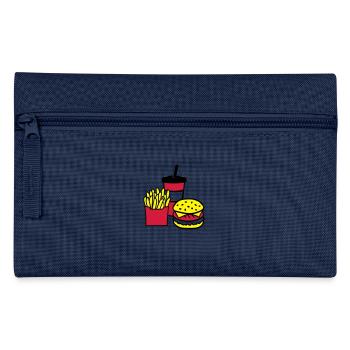 Fast food - Trousse - marine - Devant
